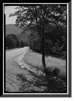 Historic Framed Print, Generals Highway, Three Rivers vicinity, Tulare County, CA - 45,  17-7/8" x 21-7/8"