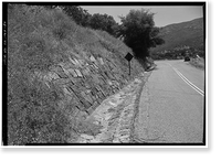 Historic Framed Print, Generals Highway, Three Rivers vicinity, Tulare County, CA - 51,  17-7/8" x 21-7/8"