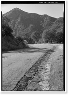 Historic Framed Print, Generals Highway, Three Rivers vicinity, Tulare County, CA - 52,  17-7/8" x 21-7/8"