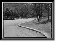 Historic Framed Print, Generals Highway, Three Rivers vicinity, Tulare County, CA - 66,  17-7/8" x 21-7/8"