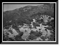 Historic Framed Print, Generals Highway, Three Rivers vicinity, Tulare County, CA - 71,  17-7/8" x 21-7/8"