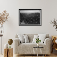 Historic Framed Print, Generals Highway, Three Rivers vicinity, Tulare County, CA - 118,  17-7/8" x 21-7/8"