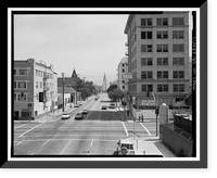 Historic Framed Print, St. Francis de Sales Church, 2100 Martin Luther King, Jr. Way, Oakland, Alameda County, CA,  17-7/8" x 21-7/8"