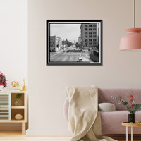 Historic Framed Print, St. Francis de Sales Church, 2100 Martin Luther King, Jr. Way, Oakland, Alameda County, CA,  17-7/8" x 21-7/8"