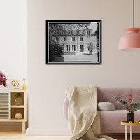 Historic Framed Print, Grace Cathedral, George William Gibbs Memorial Hall, 1051 Taylor Street, San Francisco, San Francisco County, CA - 8,  17-7/8" x 21-7/8"