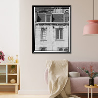 Historic Framed Print, Grace Cathedral, George William Gibbs Memorial Hall, 1051 Taylor Street, San Francisco, San Francisco County, CA - 14,  17-7/8" x 21-7/8"