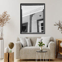 Historic Framed Print, Nicholas Cornetti House, 328 Carlysle Street, San Jose, Santa Clara County, CA - 4,  17-7/8" x 21-7/8"