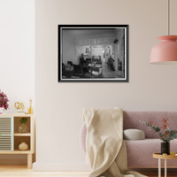 Historic Framed Print, Alameda French Bakery, 99 Pleasant Street, San Jose, Santa Clara County, CA - 13,  17-7/8" x 21-7/8"