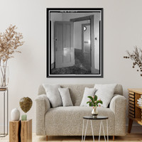 Historic Framed Print, Frank Pozzo House, 70 North River Street, San Jose, Santa Clara County, CA - 9,  17-7/8" x 21-7/8"