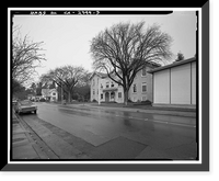 Historic Framed Print, Washington Primary School, 1436 Polk Street, Napa, Napa County, CA - 3,  17-7/8" x 21-7/8"