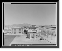 Historic Framed Print, Casa Del Desierto, 685 North First Avenue, Barstow, San Bernardino County, CA - 3,  17-7/8" x 21-7/8"