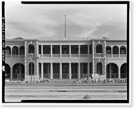 Historic Framed Print, Casa Del Desierto, 685 North First Avenue, Barstow, San Bernardino County, CA - 8,  17-7/8" x 21-7/8"