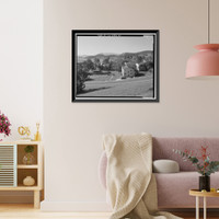 Historic Framed Print, Hamilton Field, East of Nave Drive, Novato, Marin County, CA - 25,  17-7/8" x 21-7/8"