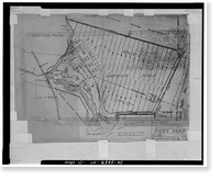 Historic Framed Print, Hamilton Field, East of Nave Drive, Novato, Marin County, CA - 45,  17-7/8" x 21-7/8"