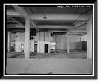 Historic Framed Print, Southern Pacific Railroad Depot, Railroad Terminal Post Office & Express Building, Fifth & I Streets, Sacramento, Sacramento County, CA - 22,  17-7/8" x 21-7/8"