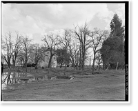 Historic Framed Print, Drew-Sherwood Farm, 7927 Elk Grove Boulevard, Elk Grove, Sacramento County, CA - 3,  17-7/8" x 21-7/8"