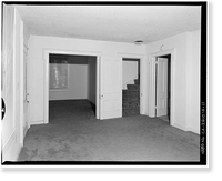 Historic Framed Print, Drew-Sherwood Farm, House, 7927 Elk Grove Boulevard, Elk Grove, Sacramento County, CA - 11,  17-7/8" x 21-7/8"