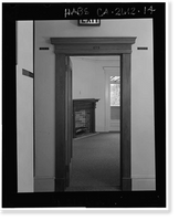 Historic Framed Print, Sesnon House, 6500 Soquel Drive, Aptos, Santa Cruz County, CA - 14,  17-7/8" x 21-7/8"