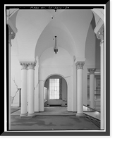 Historic Framed Print, Stanford University Library, Stanford University, Palo Alto, Santa Clara County, CA - 24,  17-7/8" x 21-7/8"