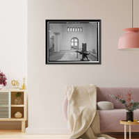 Historic Framed Print, Stanford University Library, Stanford University, Palo Alto, Santa Clara County, CA - 32,  17-7/8" x 21-7/8"