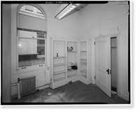 Historic Framed Print, Stanford University Library, Stanford University, Palo Alto, Santa Clara County, CA - 46,  17-7/8" x 21-7/8"