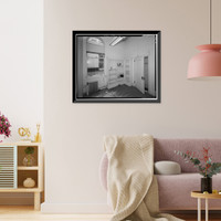 Historic Framed Print, Stanford University Library, Stanford University, Palo Alto, Santa Clara County, CA - 46,  17-7/8" x 21-7/8"