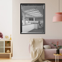 Historic Framed Print, Stanford University Library, Stanford University, Palo Alto, Santa Clara County, CA - 58,  17-7/8" x 21-7/8"