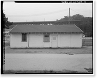 Historic Framed Print, Presidio of San Francisco, Storehouse Type, West end of Crissy Field, Maudlin Street, San Francisco, San Francisco County, CA - 5,  17-7/8" x 21-7/8"