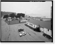 Historic Framed Print, Presidio of San Francisco, Enlisted Men's Barracks Type, West end of Crissy Field, between Pearce & Maudlin Streets, San Francisco, San Francisco County, CA - 2,  17-7/8" x 21-7/8"