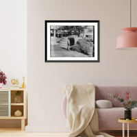 Historic Framed Print, Coffee-making at Mosque, Ahmedabad,  17-7/8" x 21-7/8" Historic Framed Print, Coffee-making at Mosque, Ahmedabad,  17-7/8" x 21-7/8"