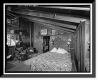 Historic Framed Print, Deetjen's Big Sur Inn, Antique Building, East Side of State Highway 1, Big Sur, Monterey County, CA - 9,  17-7/8" x 21-7/8"