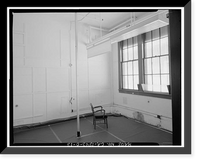 Historic Framed Print, Mare Island Naval Shipyard, Administrative Offices & Cafeteria, Twelfth Street, north side between Railroad Avenue & Cedar Aveneu, Vallejo, Solano County, CA - 13,  17-7/8" x 21-7/8"