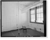 Historic Framed Print, Mare Island Naval Shipyard, Administrative Offices & Cafeteria, Twelfth Street, north side between Railroad Avenue & Cedar Aveneu, Vallejo, Solano County, CA - 13,  17-7/8" x 21-7/8"