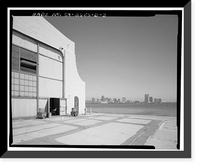 Historic Framed Print, Naval Air Station North Island, Seaplane Ramps Nos. 2, 3 & 4, North Island, San Diego, San Diego County, CA - 3,  17-7/8" x 21-7/8"