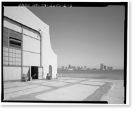 Historic Framed Print, Naval Air Station North Island, Seaplane Ramps Nos. 2, 3 & 4, North Island, San Diego, San Diego County, CA - 3,  17-7/8" x 21-7/8"