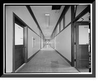 Historic Framed Print, California State Building, 350 McAllister Street, San Francisco, San Francisco County, CA - 51,  17-7/8" x 21-7/8"