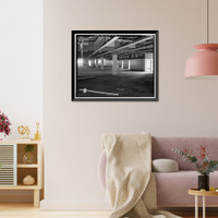Historic Framed Print, Hughes Aircraft Company, Engineering-Administration Building, 6775 Centinela Avenue, Los Angeles, Los Angeles County, CA - 21,  17-7/8" x 21-7/8"