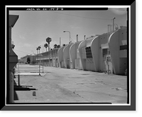 Historic Framed Print, Hughes Aircraft Company, Processing & Electronics Building, 6775 Centinela Avenue, Los Angeles, Los Angeles County, CA - 6,  17-7/8" x 21-7/8"