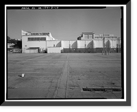 Historic Framed Print, Hughes Aircraft Company, Processing & Electronics Building, 6775 Centinela Avenue, Los Angeles, Los Angeles County, CA - 10,  17-7/8" x 21-7/8"