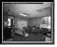 Historic Framed Print, Hughes Aircraft Company, Radar Building, 6775 Centinela Avenue, Los Angeles, Los Angeles County, CA - 20,  17-7/8" x 21-7/8"
