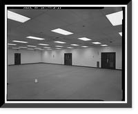 Historic Framed Print, Hughes Aircraft Company, Radar Building, 6775 Centinela Avenue, Los Angeles, Los Angeles County, CA - 23,  17-7/8" x 21-7/8"