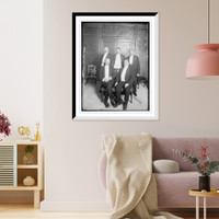 Historic Framed Print, Biederbeck, Green, Long, Schley, Brainard,  17-7/8" x 21-7/8"