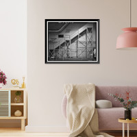Historic Framed Print, Hughes Aircraft Company, Cargo Building, 6775 Centinela Avenue, Los Angeles, Los Angeles County, CA - 23,  17-7/8" x 21-7/8"