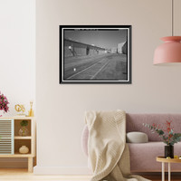 Historic Framed Print, Hughes Aircraft Company, Manufacturing Building, 6775 Centinela Avenue, Los Angeles, Los Angeles County, CA - 2,  17-7/8" x 21-7/8"