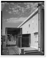 Historic Framed Print, Hughes Aircraft Company, Manufacturing Building, 6775 Centinela Avenue, Los Angeles, Los Angeles County, CA - 6,  17-7/8" x 21-7/8"