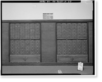 Historic Framed Print, Sacramento Junior College, Library, 3835 Freeport Boulevard, Sacramento, Sacramento County, CA - 23,  17-7/8" x 21-7/8"