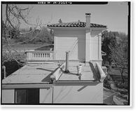 Historic Framed Print, Guiseppe Murer House, 1121 Folsom Boulevard, Folsom, Sacramento County, CA - 6,  17-7/8" x 21-7/8"