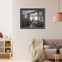 Historic Framed Print, Guiseppe Murer House, 1121 Folsom Boulevard, Folsom, Sacramento County, CA - 10,  17-7/8" x 21-7/8"