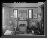 Historic Framed Print, Guiseppe Murer House, 1121 Folsom Boulevard, Folsom, Sacramento County, CA - 11,  17-7/8" x 21-7/8"