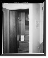 Historic Framed Print, Guiseppe Murer House, 1121 Folsom Boulevard, Folsom, Sacramento County, CA - 17,  17-7/8" x 21-7/8"